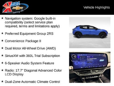 2026 Chevrolet Equinox EV RS
