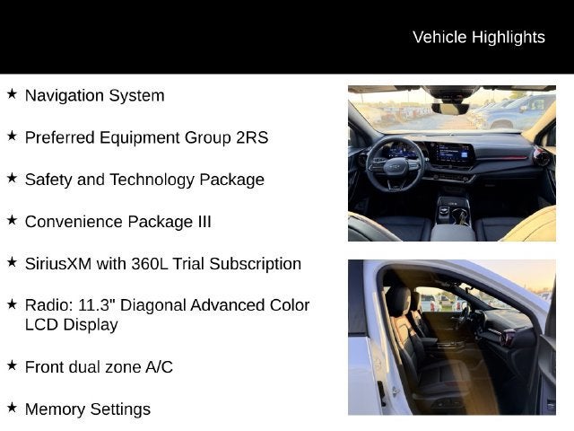 2026 Chevrolet Equinox RS