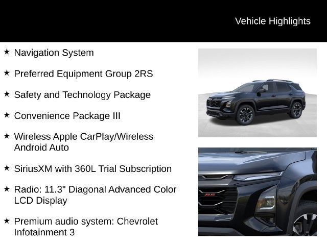 2027 Chevrolet Equinox RS