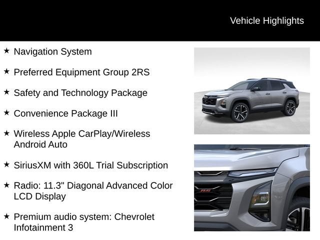2027 Chevrolet Equinox RS