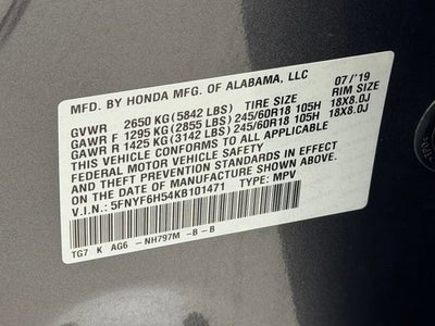 2019 Honda Pilot EX-L