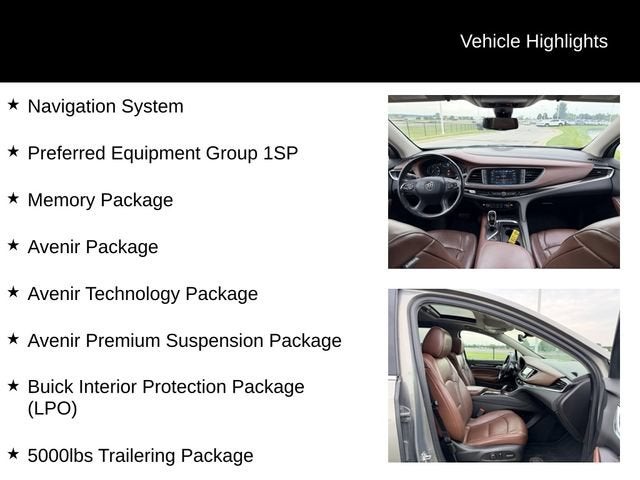 2018 Buick Enclave Avenir