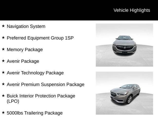 2018 Buick Enclave Avenir
