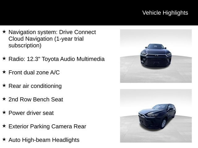 2024 Toyota Grand Highlander XLE