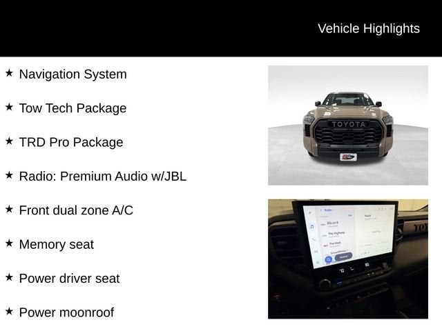2025 Toyota Tundra Hybrid TRD Pro Hybrid CrewMax 5.5' Bed