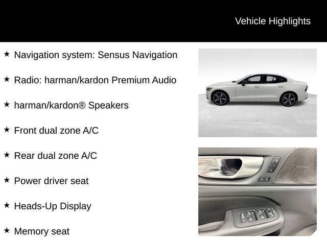 2024 Volvo S60 Ultimate Dark Theme