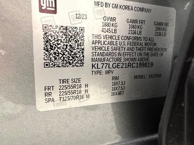 2024 Chevrolet Trax 1RS