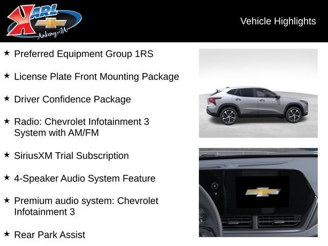 2026 Chevrolet Trax 1RS