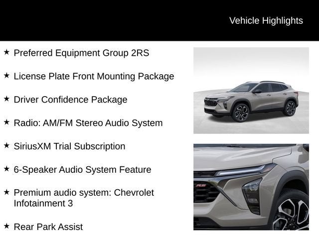 2026 Chevrolet Trax 2RS