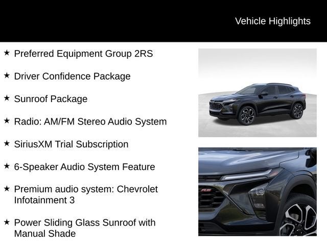 2026 Chevrolet Trax 2RS