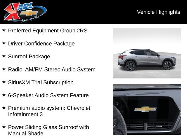 2026 Chevrolet Trax 2RS
