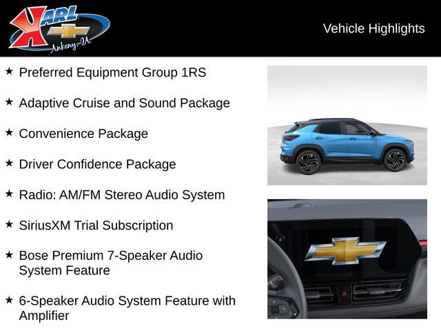 2026 Chevrolet Trailblazer RS