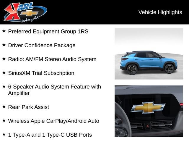 2026 Chevrolet Trailblazer RS