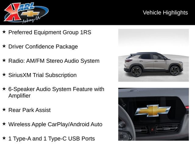 2026 Chevrolet Trailblazer RS