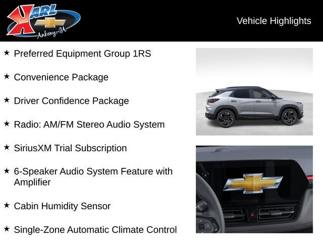 2026 Chevrolet Trailblazer RS