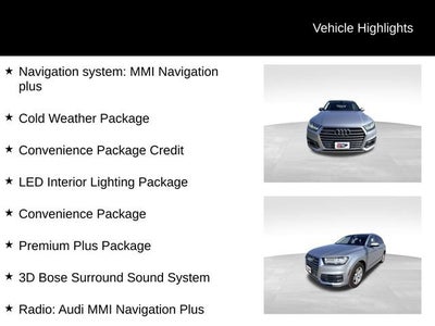 2019 Audi Q7 45 Premium