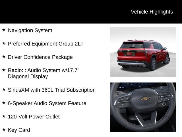 2027 Chevrolet Traverse LT