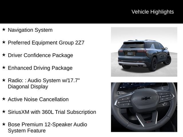 2026 Chevrolet Traverse Z71
