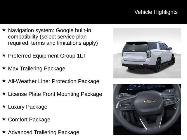 2026 Chevrolet Suburban LT