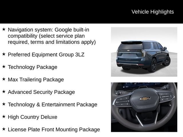 2026 Chevrolet Tahoe High Country