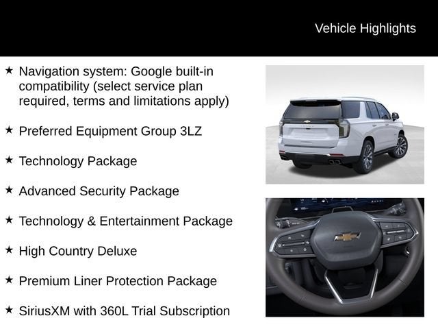 2026 Chevrolet Tahoe High Country