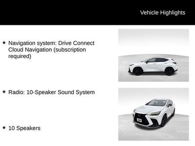 2023 Lexus NX NX 350 F SPORT Handling
