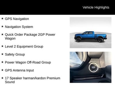 2024 RAM 2500 Power Wagon Crew Cab 4x4 6'4" Box