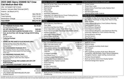 2025 GMC Sierra 2500 HD SLT