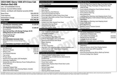 2024 GMC Sierra 1500 AT4